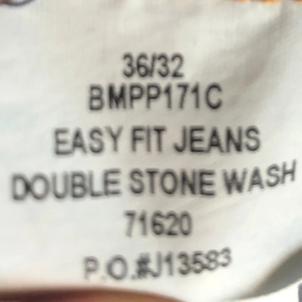 VINTAGE Calvin Klein men's Easy Fit Double Stone Wash jeans sz waist 36